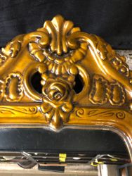 SPEGEL, bronserad, rokokostil, 1900-talets andra hälft.