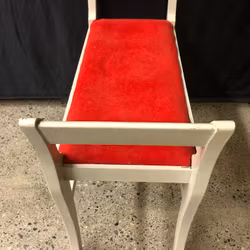 BANKETT/PALL, bemålat trä, 1900-talets första hälft.