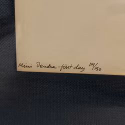 BECK & JUNG, litografi, "Computer ink plot", signerad, daterad 1983 samt numrerad 114/150