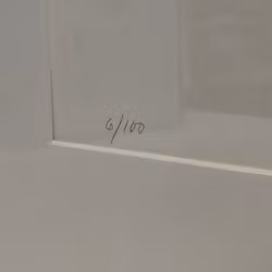 OSCAR REUTERSVÄRD, litografi, "Omöjlig figur" signerad samt numrerad 6/100