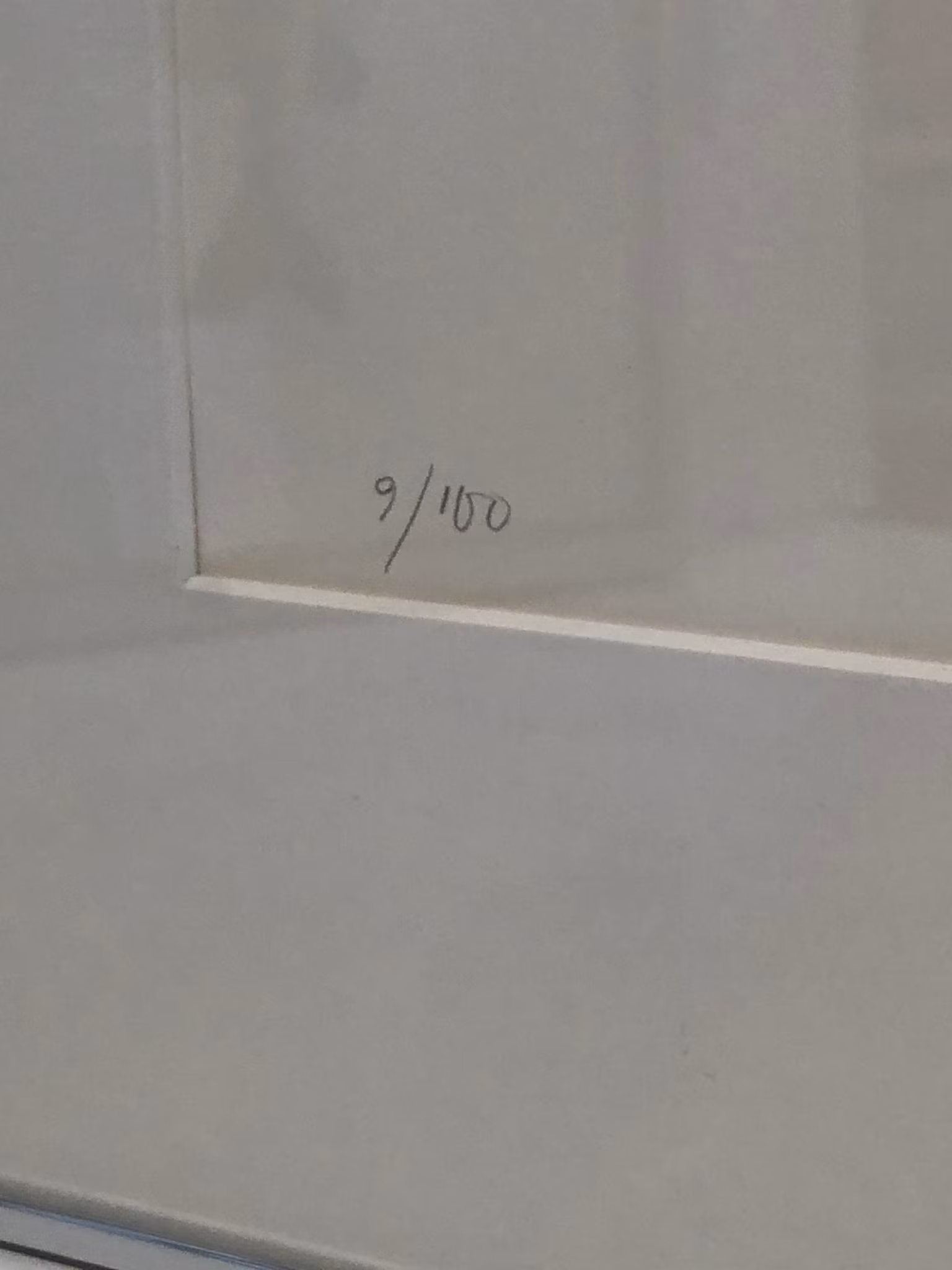 OSCAR REUTERSVÄRD, lithograph, "Impossible figure" signed and numbered 9/100