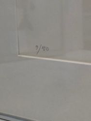 OSCAR REUTERSVÄRD, litografi, "Omöjlig figur" signerad samt numrerad 9/100