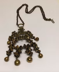 PENTTI SARPANEVA pendant bronze signed, Kalevala, Finland