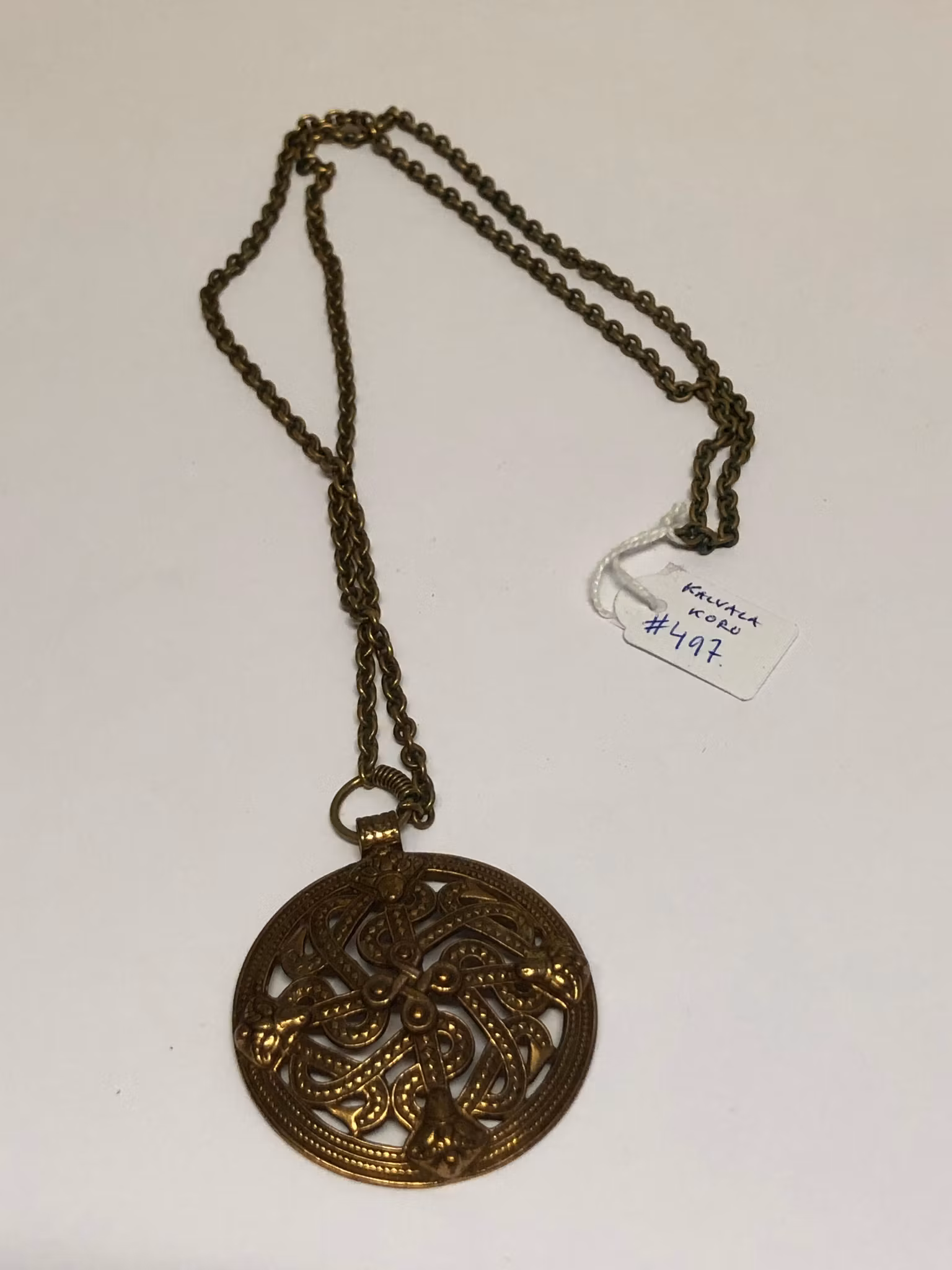 Kalevala pendant bronze, Finland
