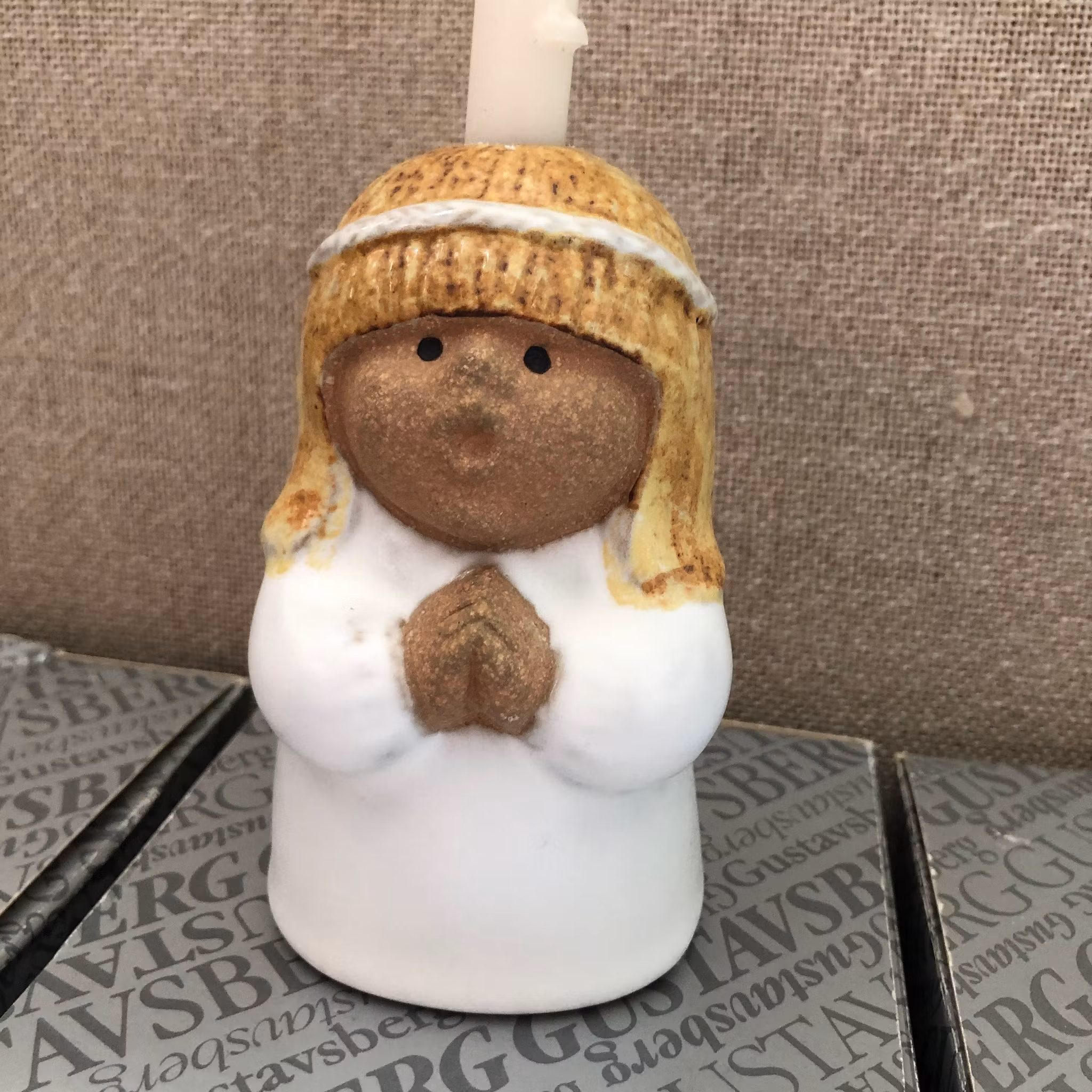 Figuriner Luciatåget "Advent" Lisa Larson Gustavsberg 1980-90tal