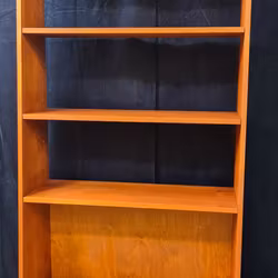 BOKHYLLA, teak, Bränntorps, 1960-tal.