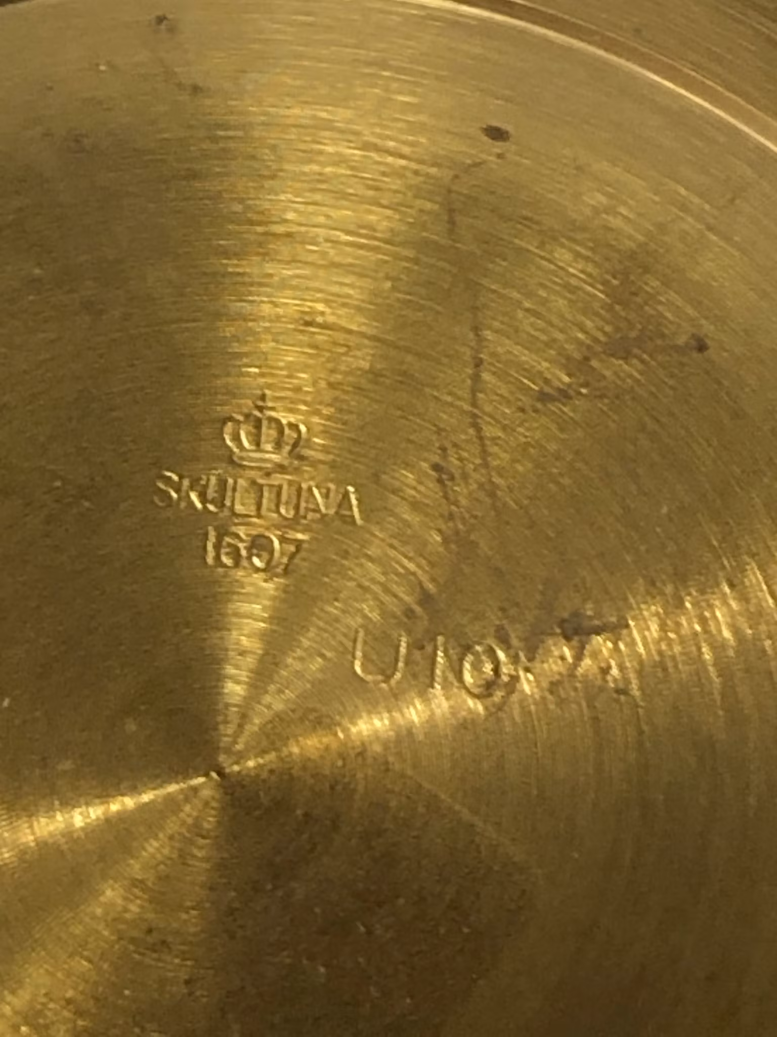 VAS, mässing, no. 94, Skultuna, Messingsbruk, Sweden.