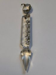 PRISMA, glas,  till fotogenlampa, 1900-talets början.