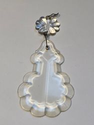PRISMA, glas, lövformat, 1900-talets mitt.