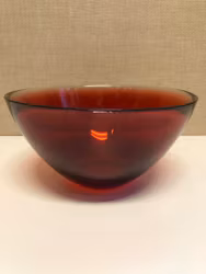 SKÅL, glas, "Fuga", Sven Palmqvist, Orrefors, 1900-talets andra hälft.
