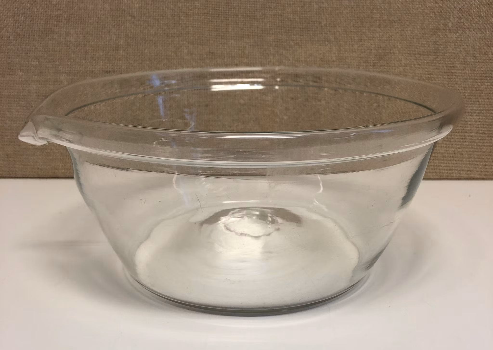 SPILLKUM, glas, handblåst, 18/1900-tal.