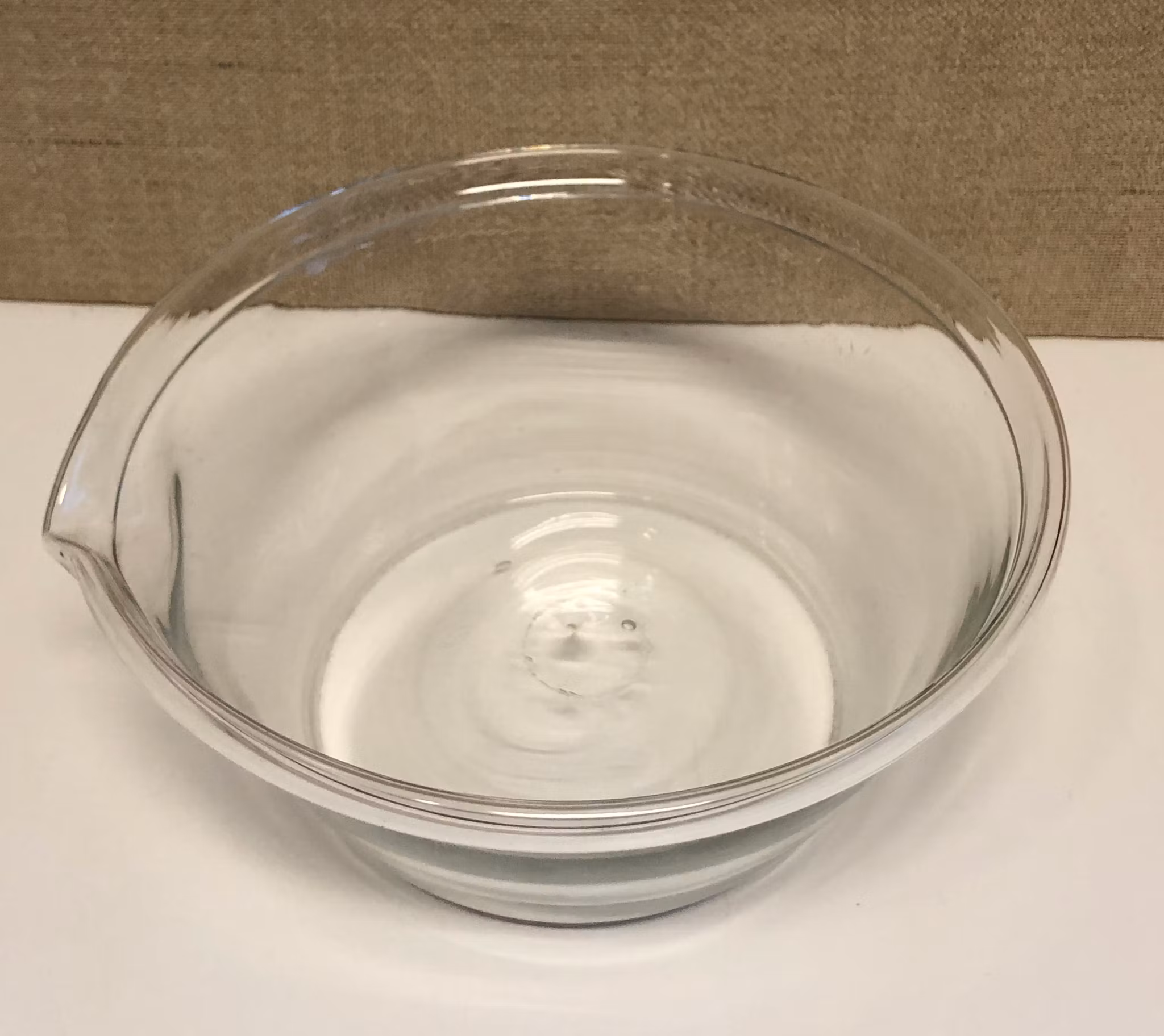 SPILLKUM, glas, handblåst, 18/1900-tal.