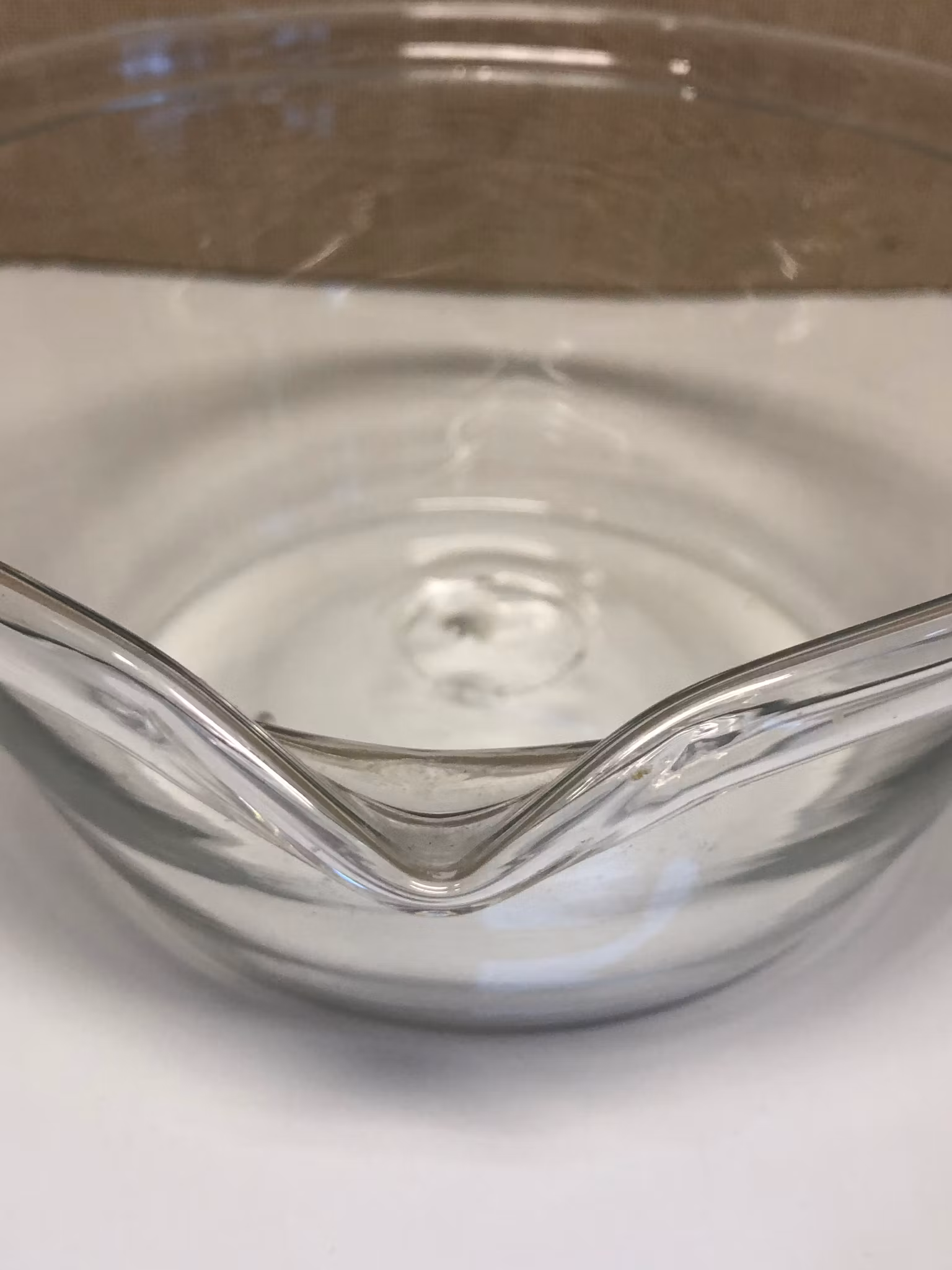 SPILLKUM, glas, handblåst, 18/1900-tal.