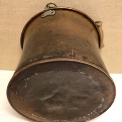 BUCKET, copper, 15 liters, early 20th century.