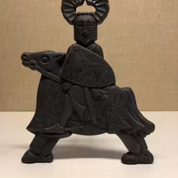 FIRE DOG, cast iron, Ystad Metall, second half of the 20th century.