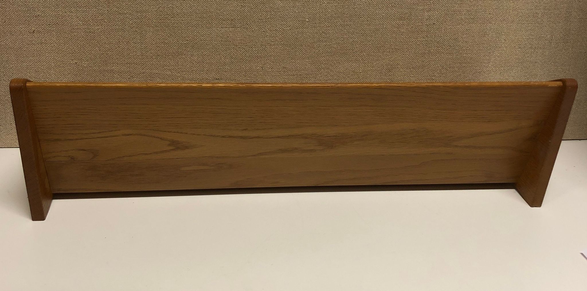 HYLLA, bordsmodell, teak, Facit. Åtvidaberg, 1950/60-tal.