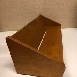 HYLLA, bordsmodell, teak, Facit. Åtvidaberg, 1950/60-tal.
