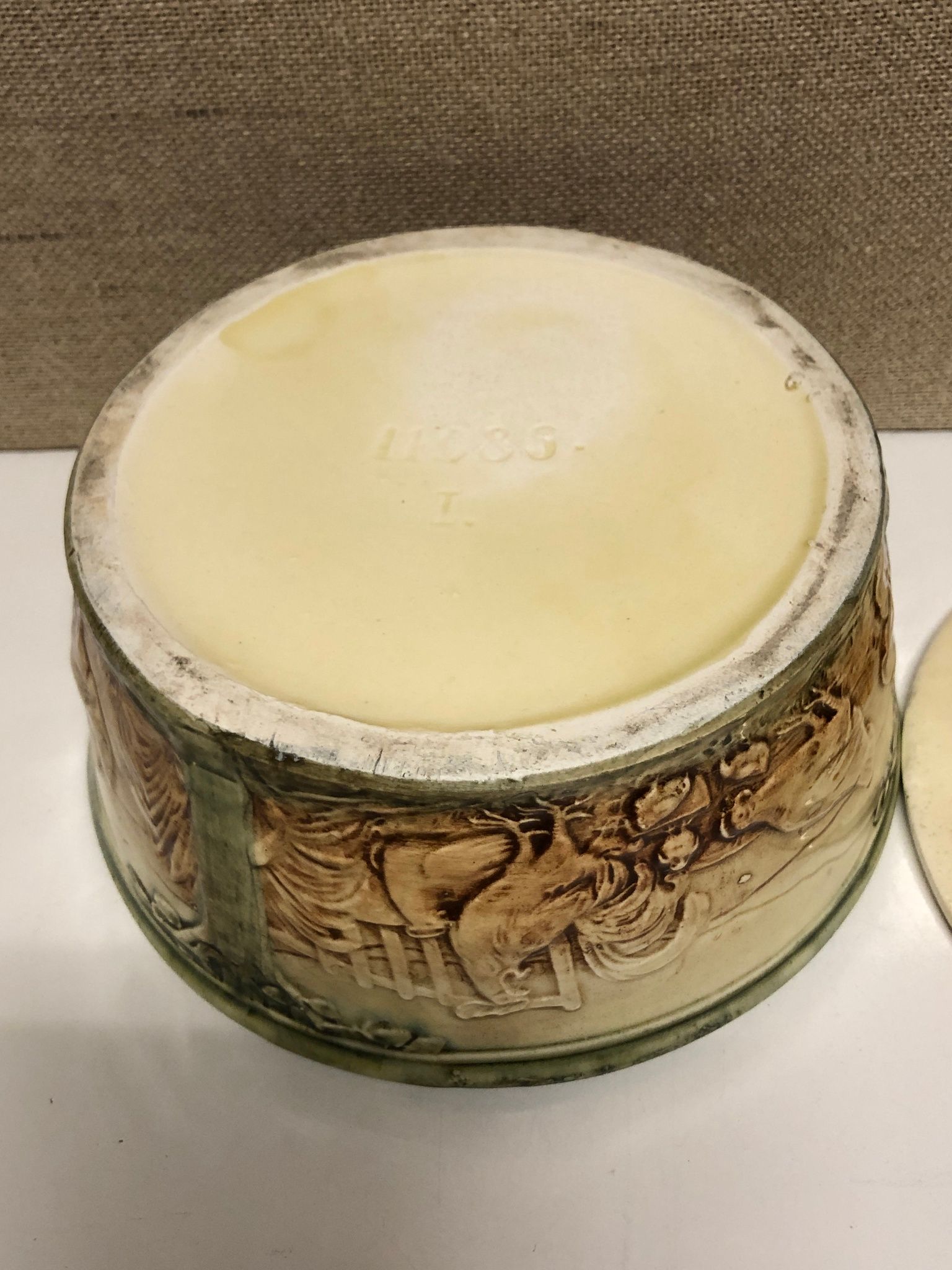ÄGGHÖNA, porslin, 1900-tal.