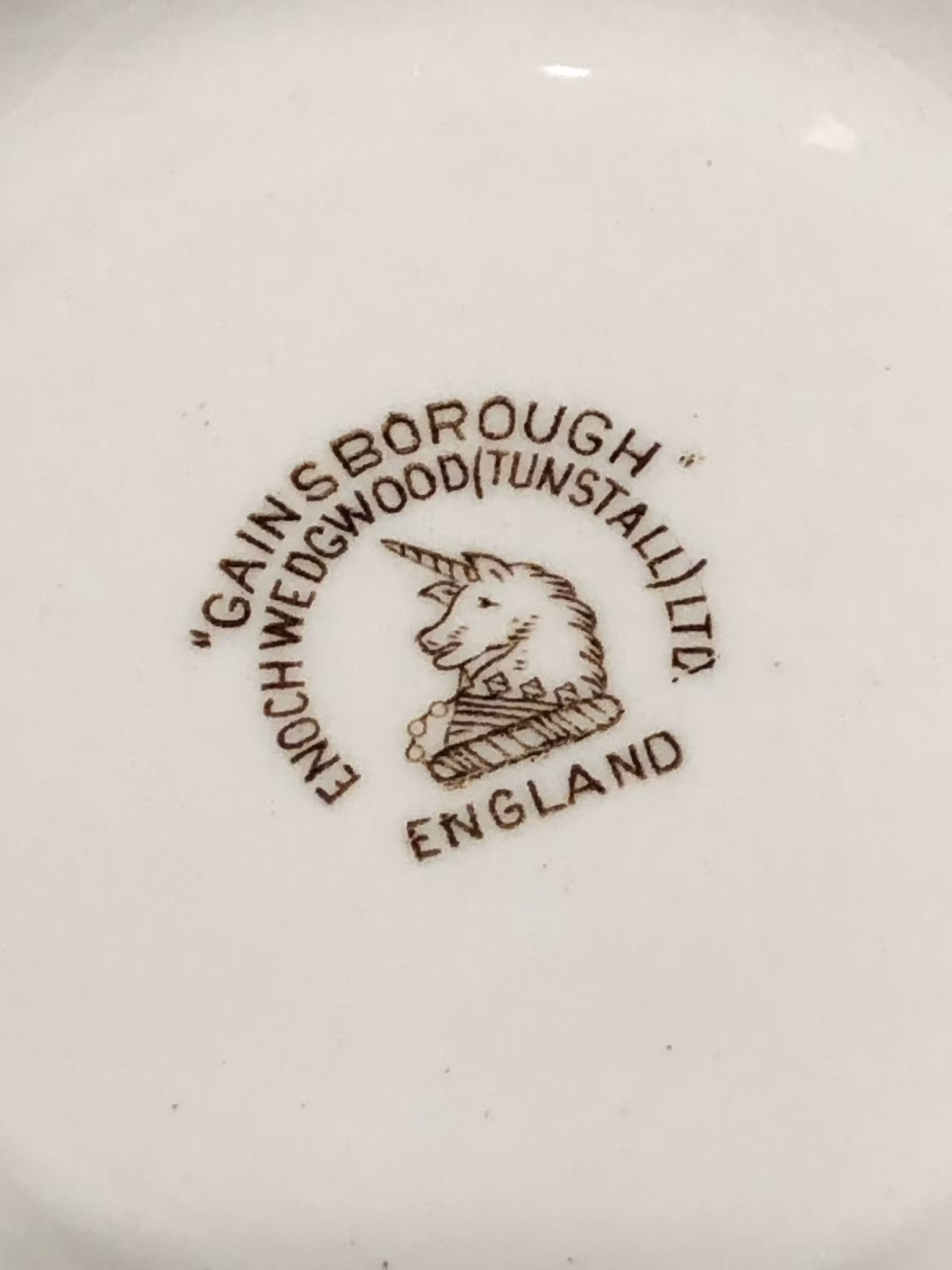 EFTERRÄTTSTALLRIKAR, 10 st. "Gain Borough"  England.