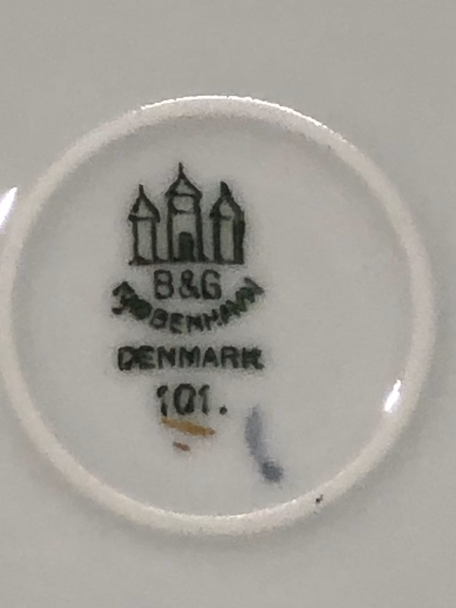 KAKFAT, porslin, "Måsen" Bing & Gröndahl, Danmark.