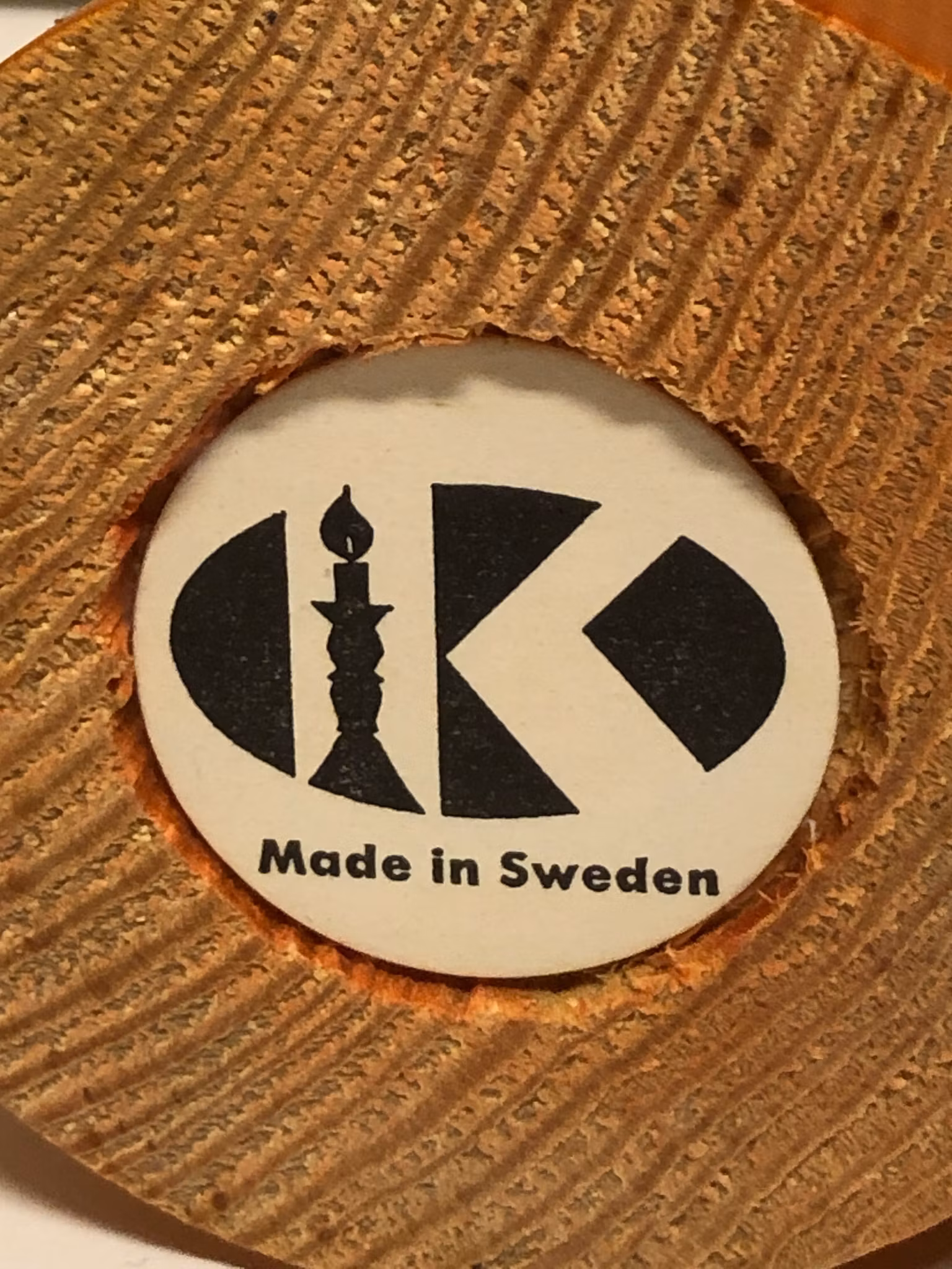 LJUSSTAKAR ett par, trä, Made in Sweden.