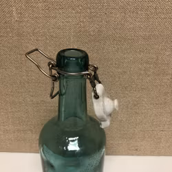 FLASKA, glas, Årnäs, patentkork, 1900-tal.