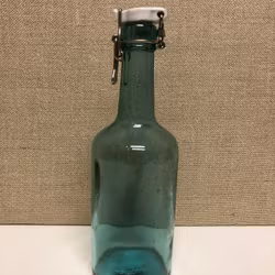 FLASKA, glas, Årnäs, patentkork, 1900-tal.