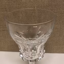 RÖDVINSGLAS" Nya Alma" Kosta, Elis Berg, kristall, 1900-tal.