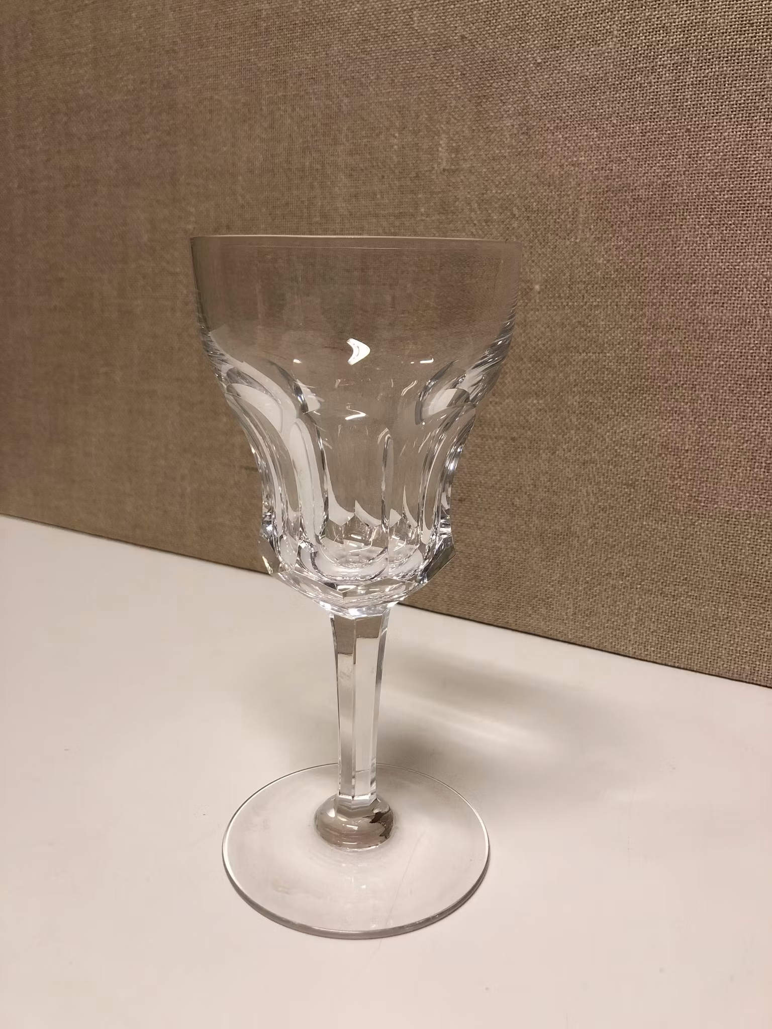 RÖDVINSGLAS" Nya Alma" Kosta, Elis Berg, kristall, 1900-tal.