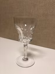 RÖDVINSGLAS" Nya Alma" Kosta, Elis Berg, kristall, 1900-tal.