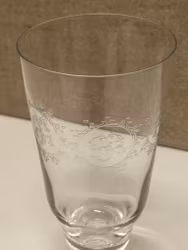 CHAMPAGNE STRUT, glass, "Elon", Kosta.
