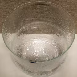 SKÅL, glas, "Fauna"  Oiva Toikka, Nuttajärvi, Finland.