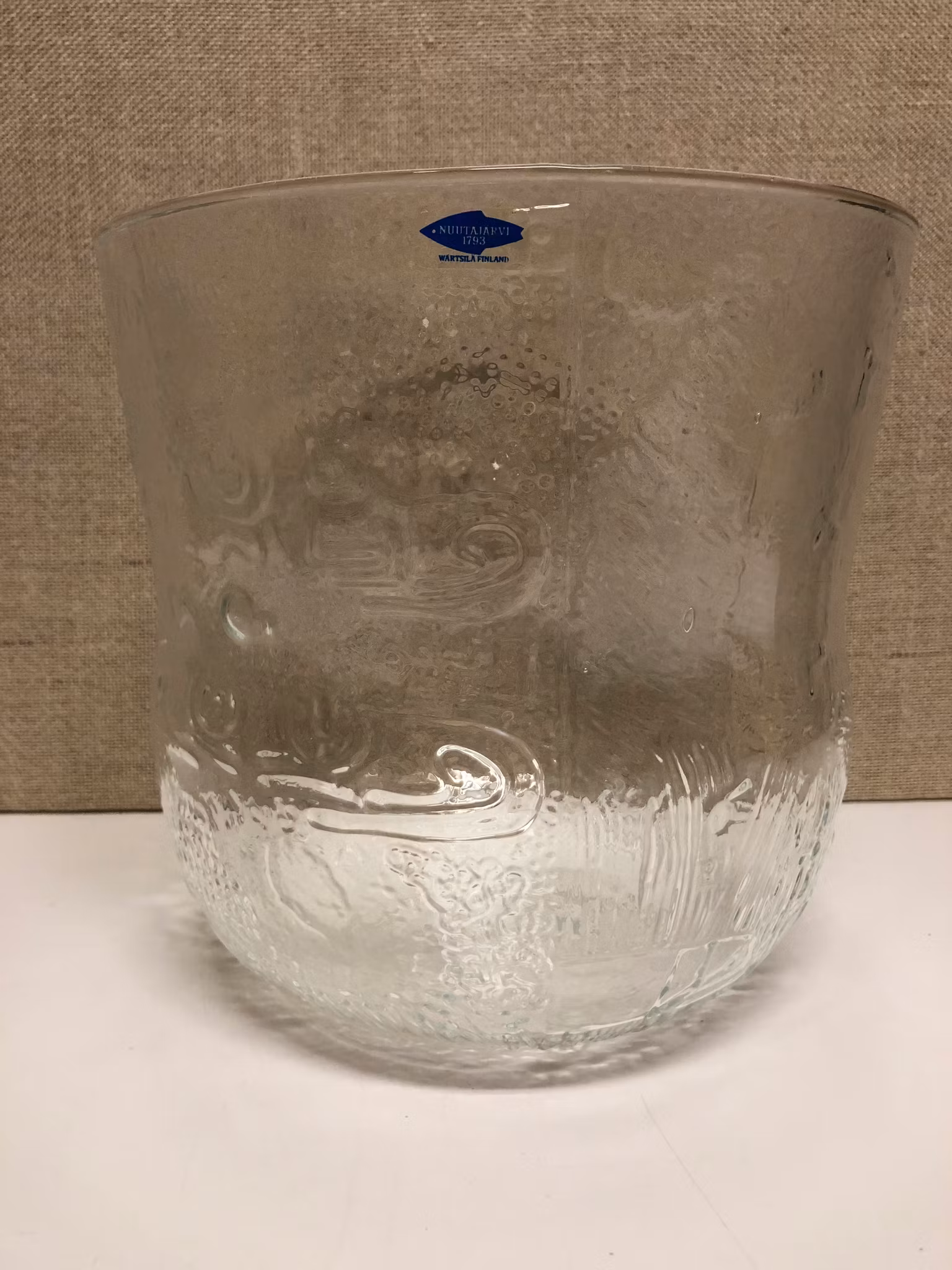 SKÅL, glas, "Fauna"  Oiva Toikka, Nuttajärvi, Finland.