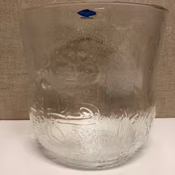 SKÅL, glas, "Fauna"  Oiva Toikka, Nuttajärvi, Finland.