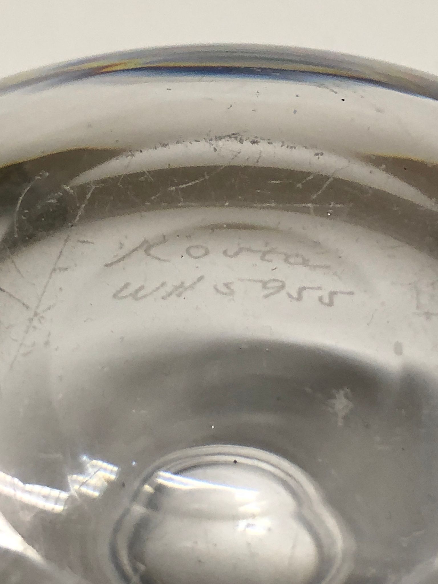 VAS, glas, Göran Wärff,  Kosta.