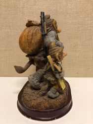 SCULPTURE, hunter, art mass, Rolf Lidberg, RBA Olofström.