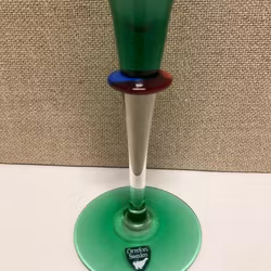 ERIKA LAGERBIELKE. Champagneglas, "Pepperoni", Orrefors.