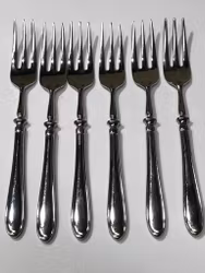 PICKING FORKS 6 pcs. stainless, Ikea, Japan.