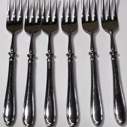 PICKING FORKS 6 pcs. stainless, Ikea, Japan.
