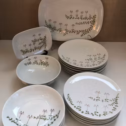 DINNER SERVICE 21 pieces, porcelain, Thomas Germany.