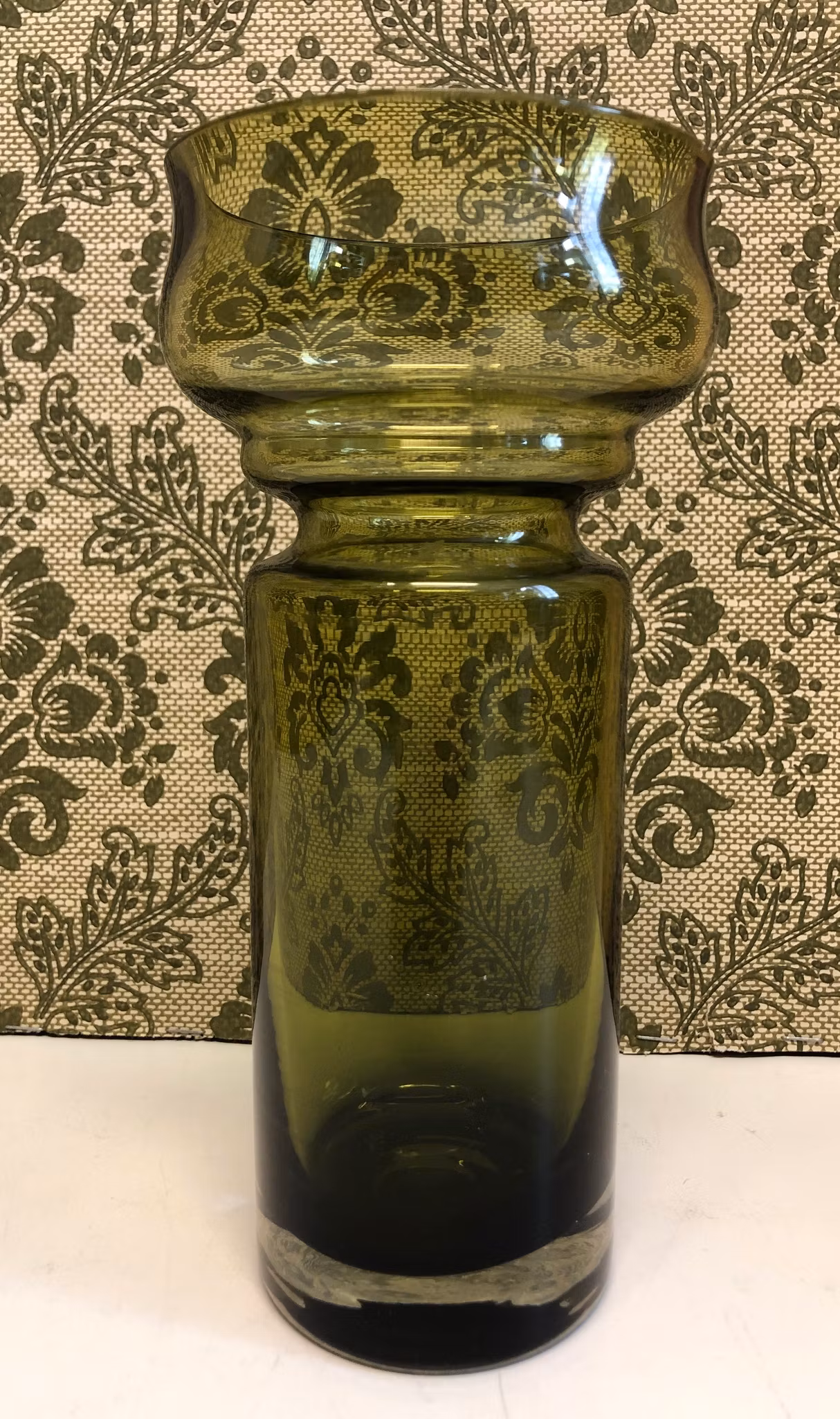 TAMARA ALADIN. Vas, glas, "Tulppaani", Riihimäen Lasi.
