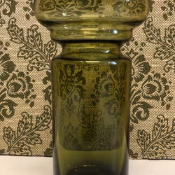 TAMARA ALADIN. Vase, glass, "Tulppaani", Riihimäen Lasi.