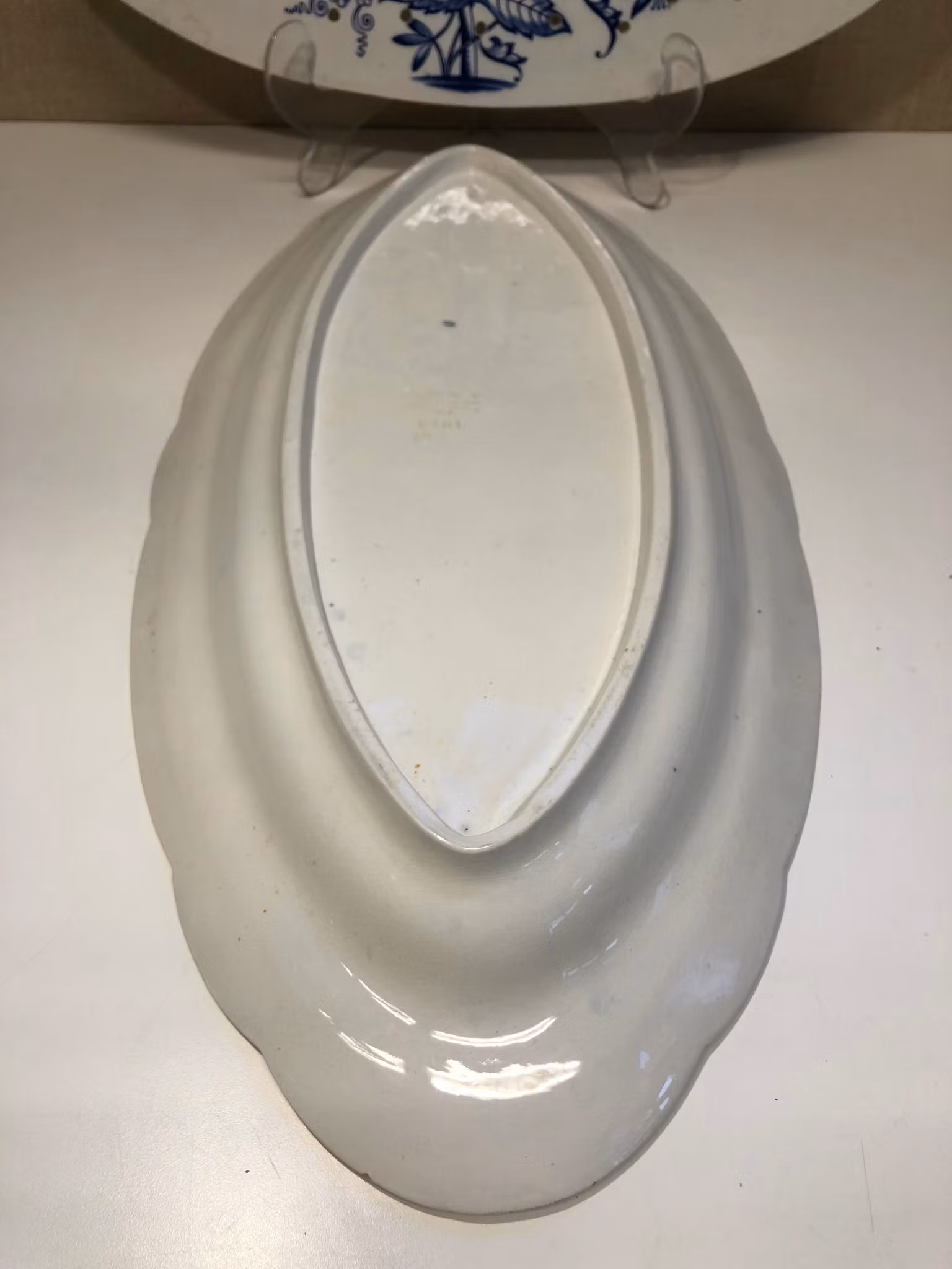 FISKFAT, porslin, " Perl ",  Rörstrand 1800-1900-tal