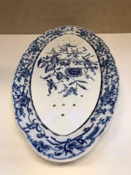 FISKFAT, porslin, " Perl ",  Rörstrand 1800-1900-tal