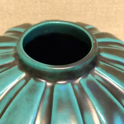 EINAR LUTERKORT. Vase, ceramic, Uppsala-Ekeby, 1930s.