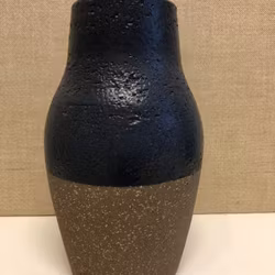 MARY SIMMULSON. Vase, ceramics, Uppsala Ekeby, 1960s.