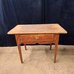 BORD, bemåd furu, allmoge, 1800-tal.