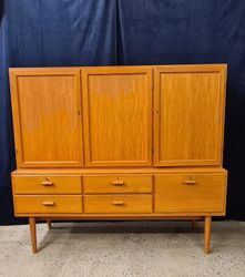 ERIK WÖRTZ. Sideboard, teak, "Prisma", Ikea, 1960-tal.