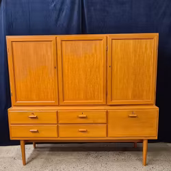 ERIK WÖRTZ. Sideboard, teak, "Prisma", Ikea, 1960-tal.
