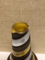 INGRID ATTEBERG. Vase, ceramic, "Spiral, Uppsala Ekeby.